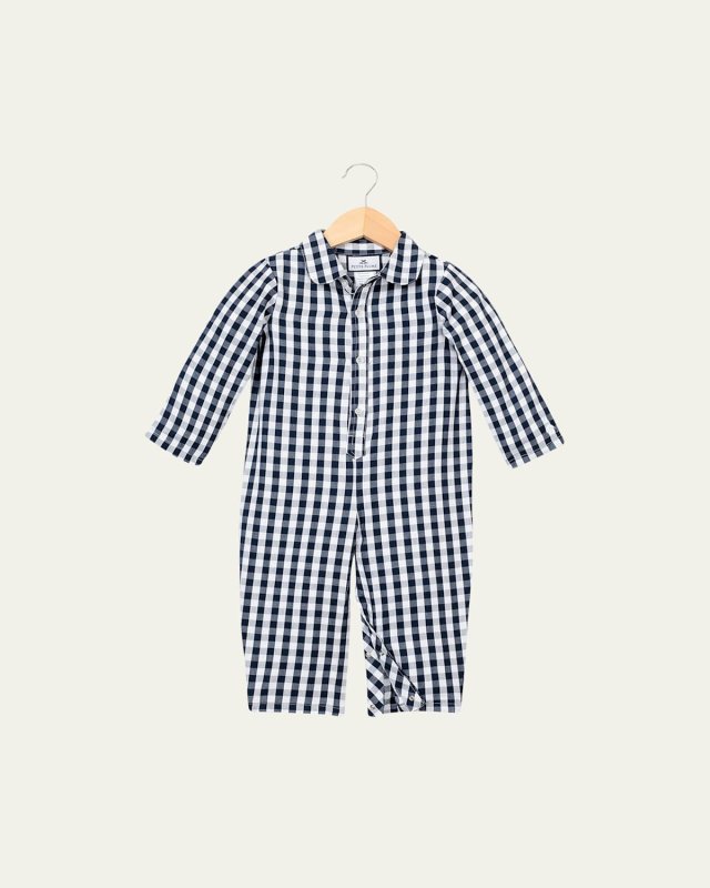 Gingham Coverall, Size 0-24 Months